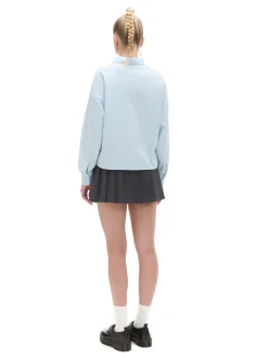 Cropp Koszule, Bluzki*Niebieska koszula z rozcięciami