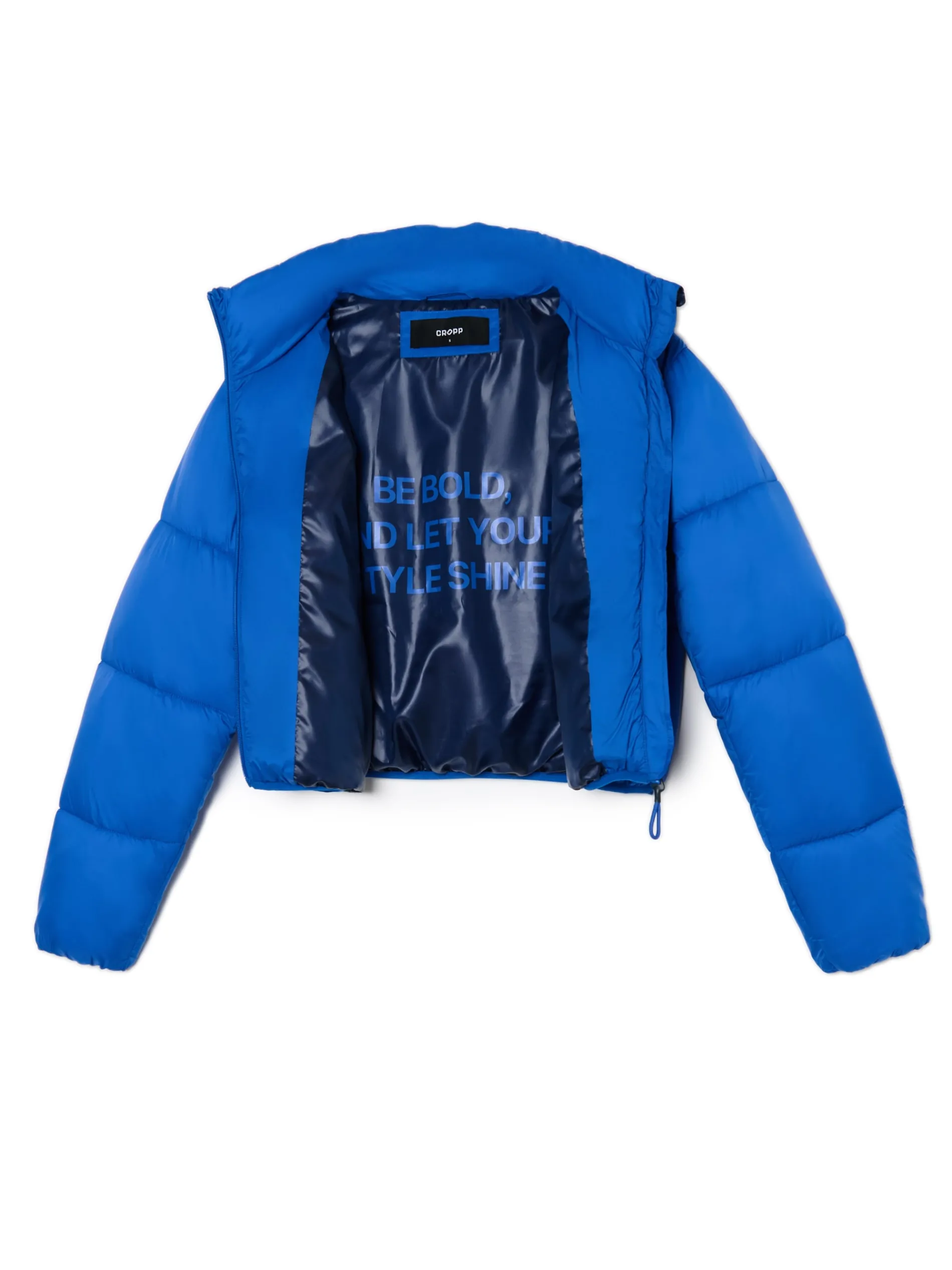 Cropp Kurtki, Płaszcze*Niebieska kurtka puffer