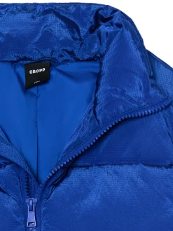 Cropp Kurtki Zimowe|Kurtki, Płaszcze*Niebieska kurtka puffer ze stójką