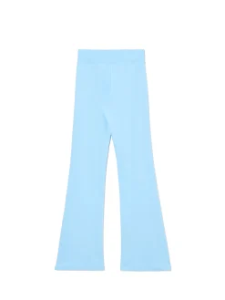 Cropp Spodnie*Niebieskie dresy typu flare