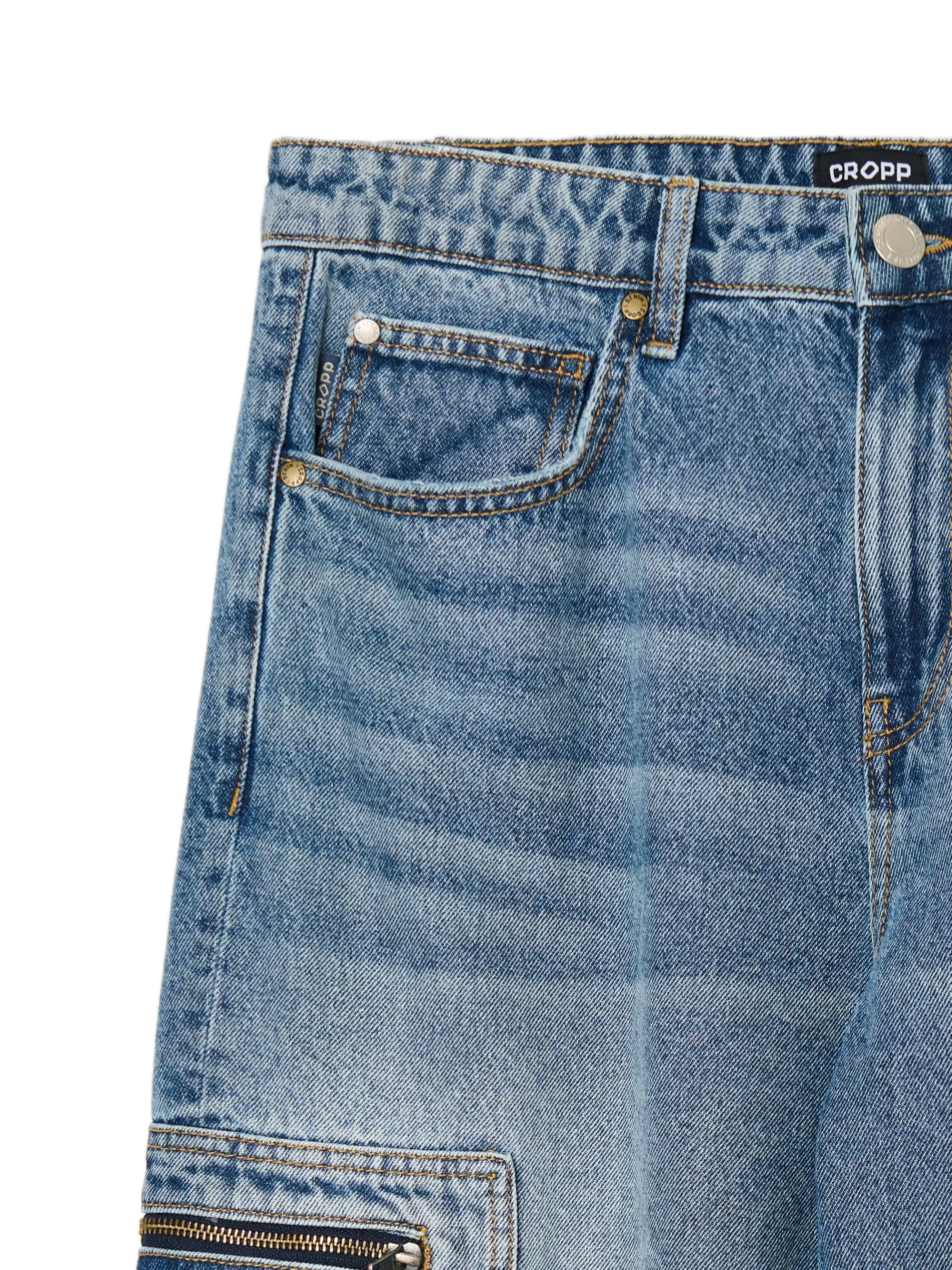 Cropp Jeansy|Baggy*e jeansy baggy balloon