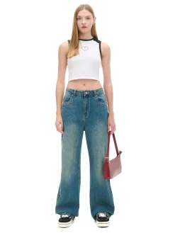 Cropp Jeansy*e jeansy retro wide leg