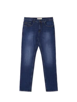 Cropp Jeansy*Niebieskie jeansy slim