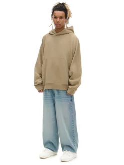 Cropp Bluzy|Sety*Oliwkowa bluza oversize z kapturem