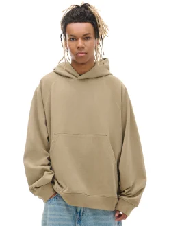 Cropp Bluzy|Sety*Oliwkowa bluza oversize z kapturem