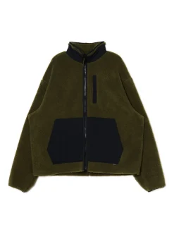 Cropp Bluzy*Oliwkowa bluza sherpa