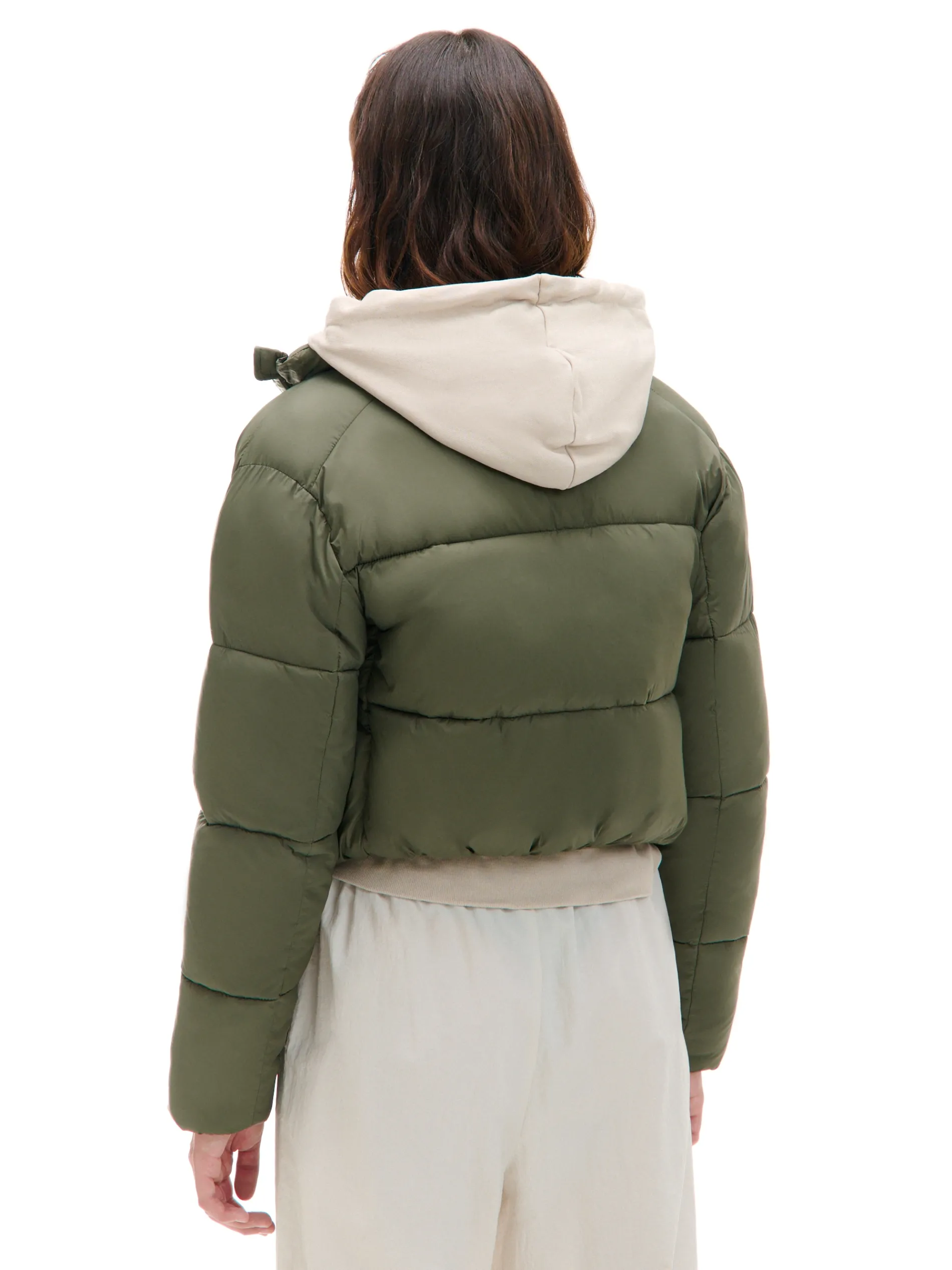 Cropp Kurtki, Płaszcze*Oliwkowa kurtka puffer