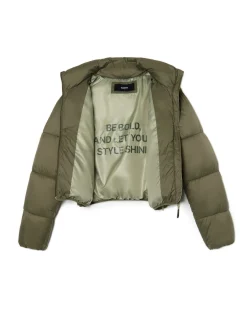 Cropp Kurtki, Płaszcze*Oliwkowa kurtka puffer