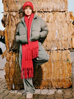 Cropp Kurtki, Płaszcze*Oliwkowa kurtka puffer