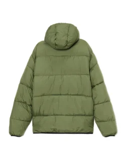 Cropp Kurtki Zimowe|Kurtki, Płaszcze*Oliwkowa pikowana kurtka puffer