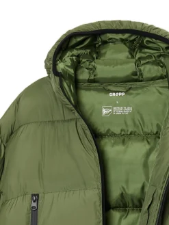Cropp Kurtki Zimowe|Kurtki, Płaszcze*Oliwkowa pikowana kurtka puffer