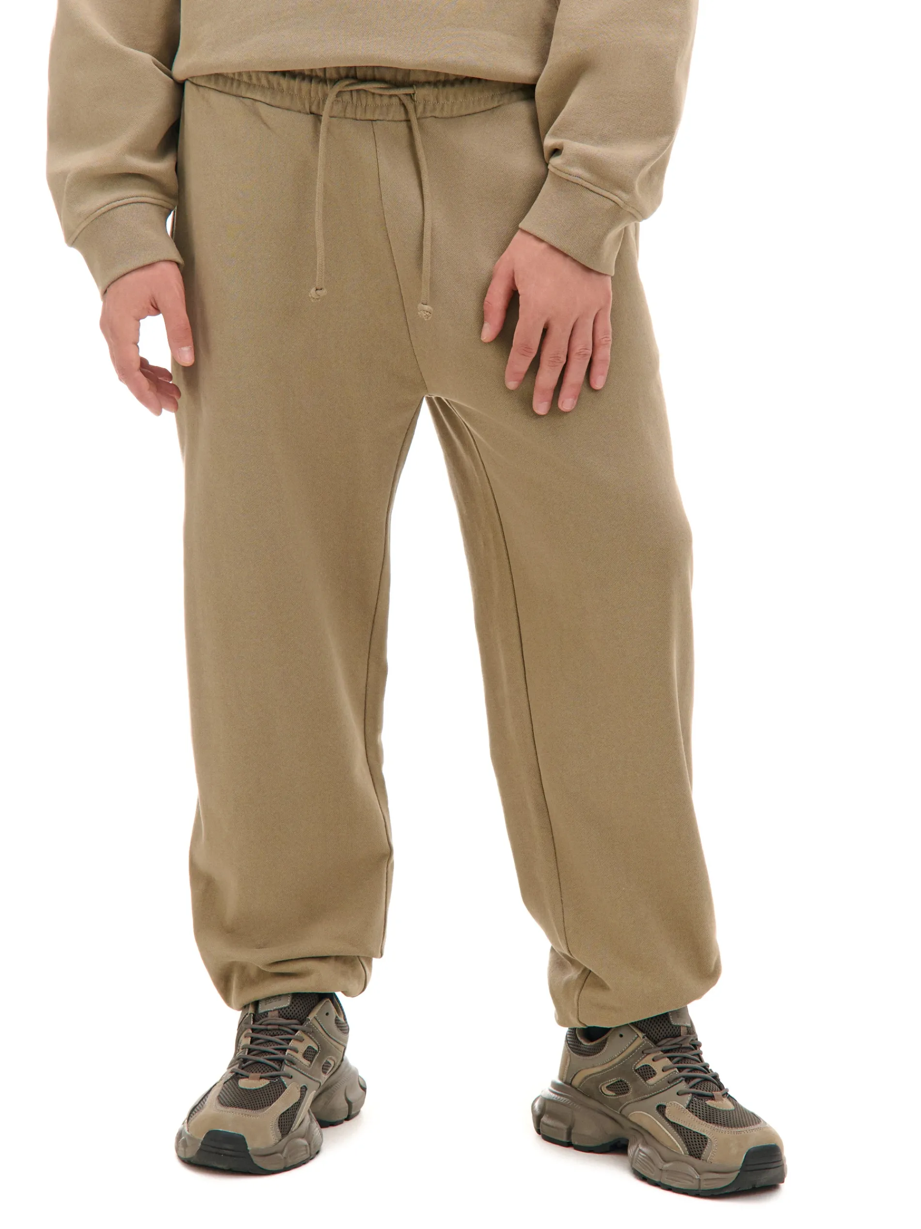 Cropp Spodnie|Sety*Oliwkowe dresowe joggery comfort