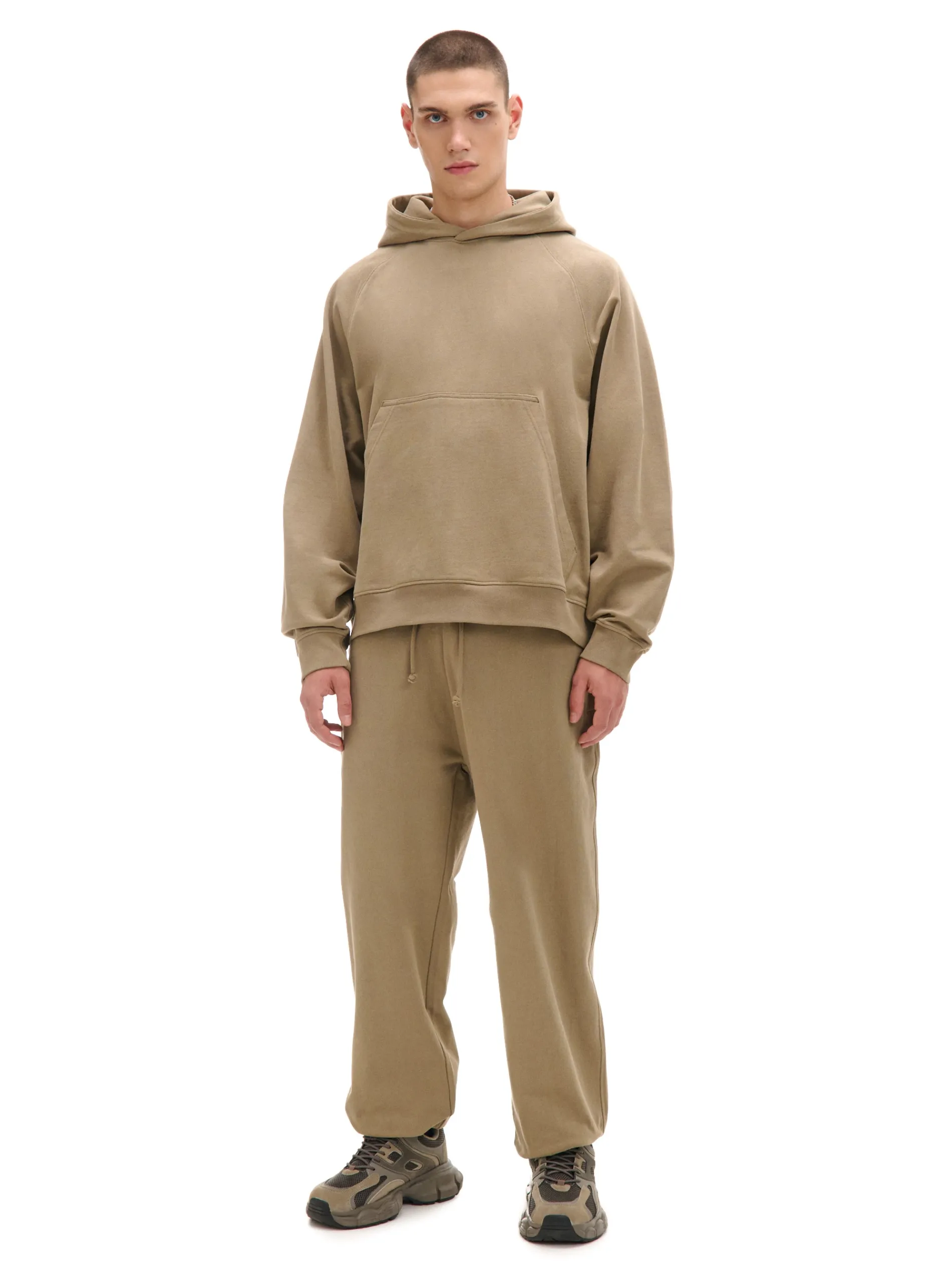 Cropp Spodnie|Sety*Oliwkowe dresowe joggery comfort