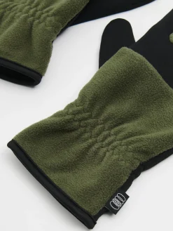 Cropp Rękawiczki*Oliwkowe rękawiczki basic