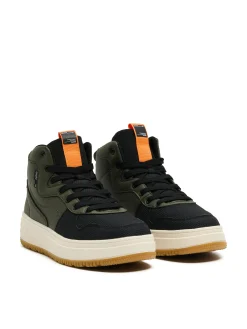 Cropp Sneakersy|Za Kostkę*Oliwkowe sneakersy na solidnej podeszwie