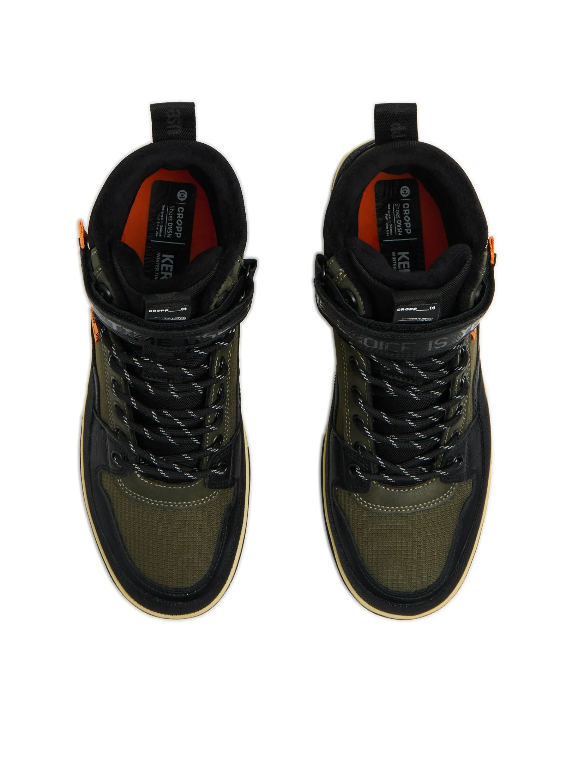 Cropp Sneakersy|Za Kostkę*Oliwkowe sneakersy za kostkę