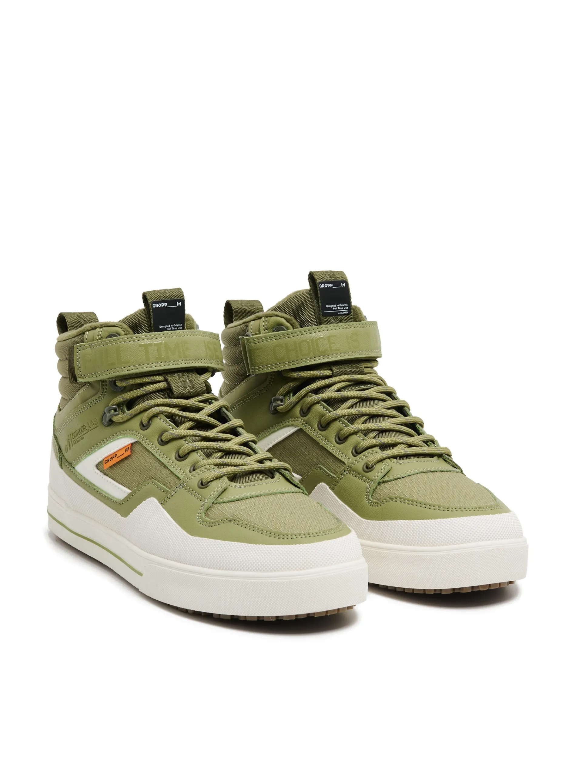 Cropp Sneakersy|Za Kostkę*Oliwkowe sneakersy za kostkę