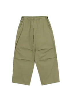 Cropp Spodnie*Oliwkowe spodnie parachute