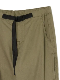 Cropp Spodnie*Oliwkowe spodnie z paskiem