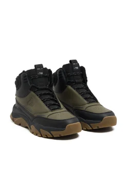 Cropp Sneakersy|Za Kostkę*Oliwkowe wysokie sneakersy na zimę