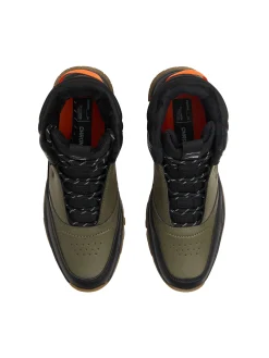 Cropp Sneakersy|Za Kostkę*Oliwkowe wysokie sneakersy na zimę