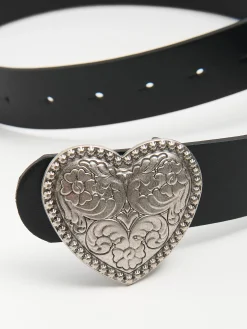 Cropp Paski*Pasek do spodni z motywem serca