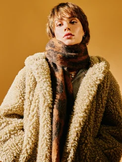 Cropp Kożuszki, Futerka|Kurtki, Płaszcze*Płaszcz ze sztucznego baranka