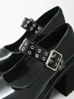 Cropp Półbuty*Półbuty Mary Jane na wysokim obcasie