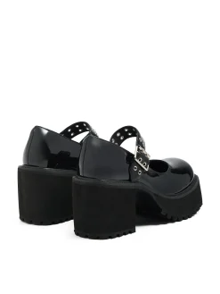 Cropp Półbuty*Półbuty Mary Jane na wysokim obcasie