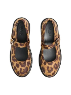 Cropp Półbuty*Półbuty Mary Jane w panterkę