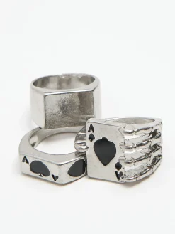 Cropp Biżuteria*Pierścionki z karcianym motywem