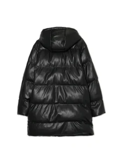 Cropp Kurtki, Płaszcze*Pikowany płaszcz ze sztucznej skóry