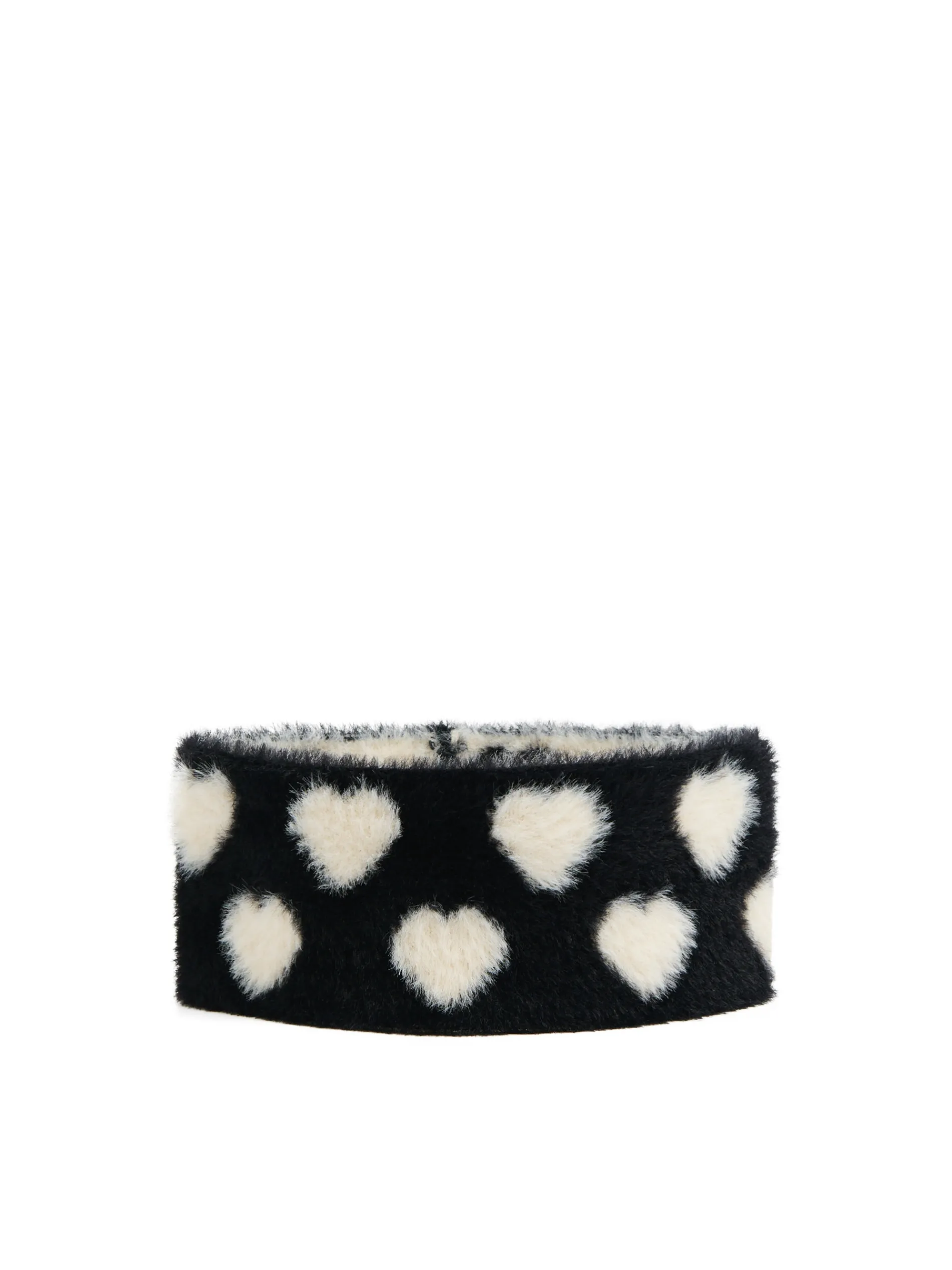 Cropp Czapki*Pluszowa opaska w serduszka