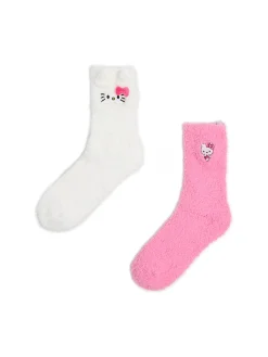 Cropp Cozy|Skarpety, Rajstopy*Pluszowe skarpetki Hello Kitty