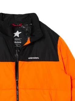 Cropp Kurtki Zimowe|Kurtki, Płaszcze*Pomarańczowa kurtka puffer