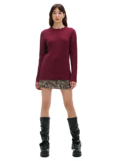 Cropp Swetry*Prążkowany sweter oversize