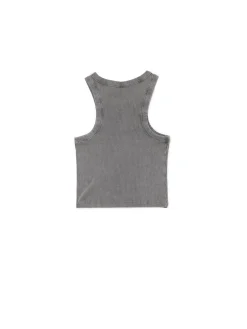 Cropp Koszulki, Topy*Prążkowany top z pająkiem