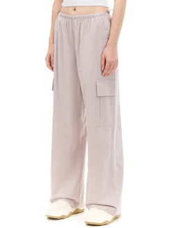 Cropp Spodnie*Różowe spodnie cargo