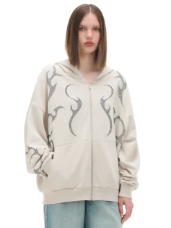 Cropp Bluzy*Rozpinana bluza z aplikacjami