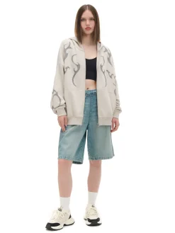 Cropp Bluzy*Rozpinana bluza z aplikacjami