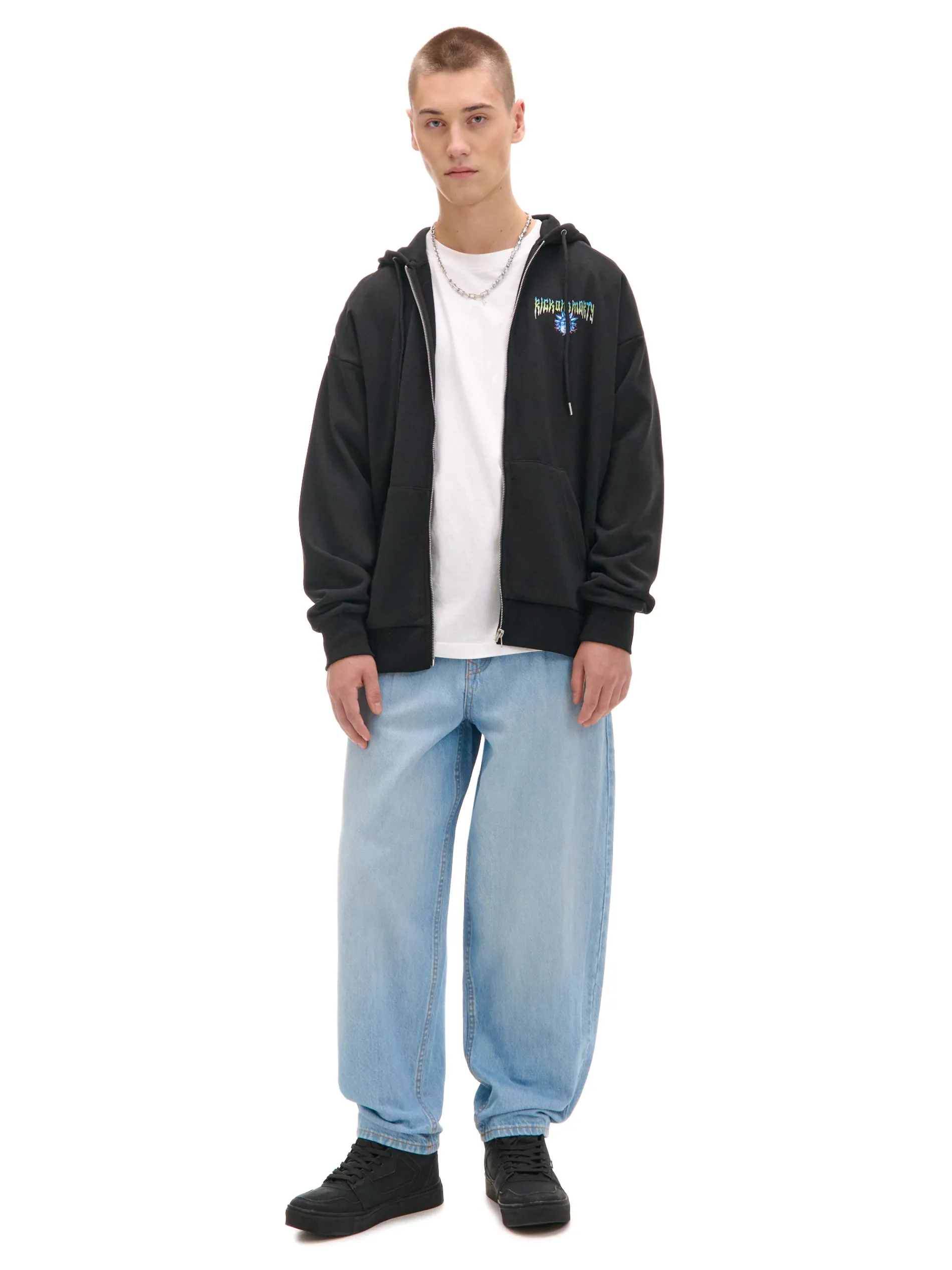 Cropp Bluzy*Rozpinana bluza z kapturem Rick i Morty