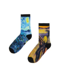 Cropp Skarpety, Rajstopy*Skarpety z nadrukiem znanych artystów