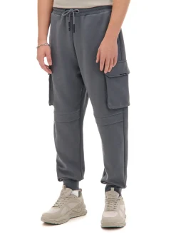 Cropp Spodnie*Solidne dresowe joggery regular z kieszeniami