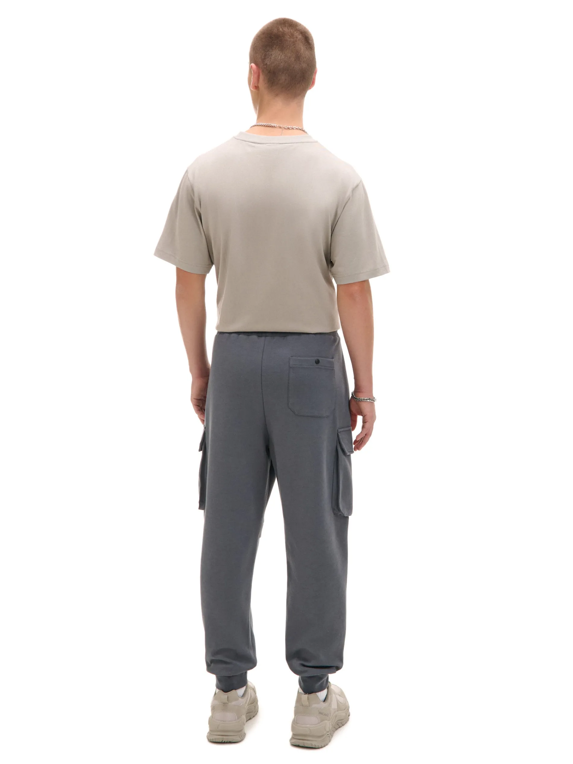 Cropp Spodnie*Solidne dresowe joggery regular z kieszeniami