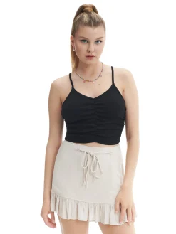 Cropp Spódnice*Spódniczka z wiązaniem