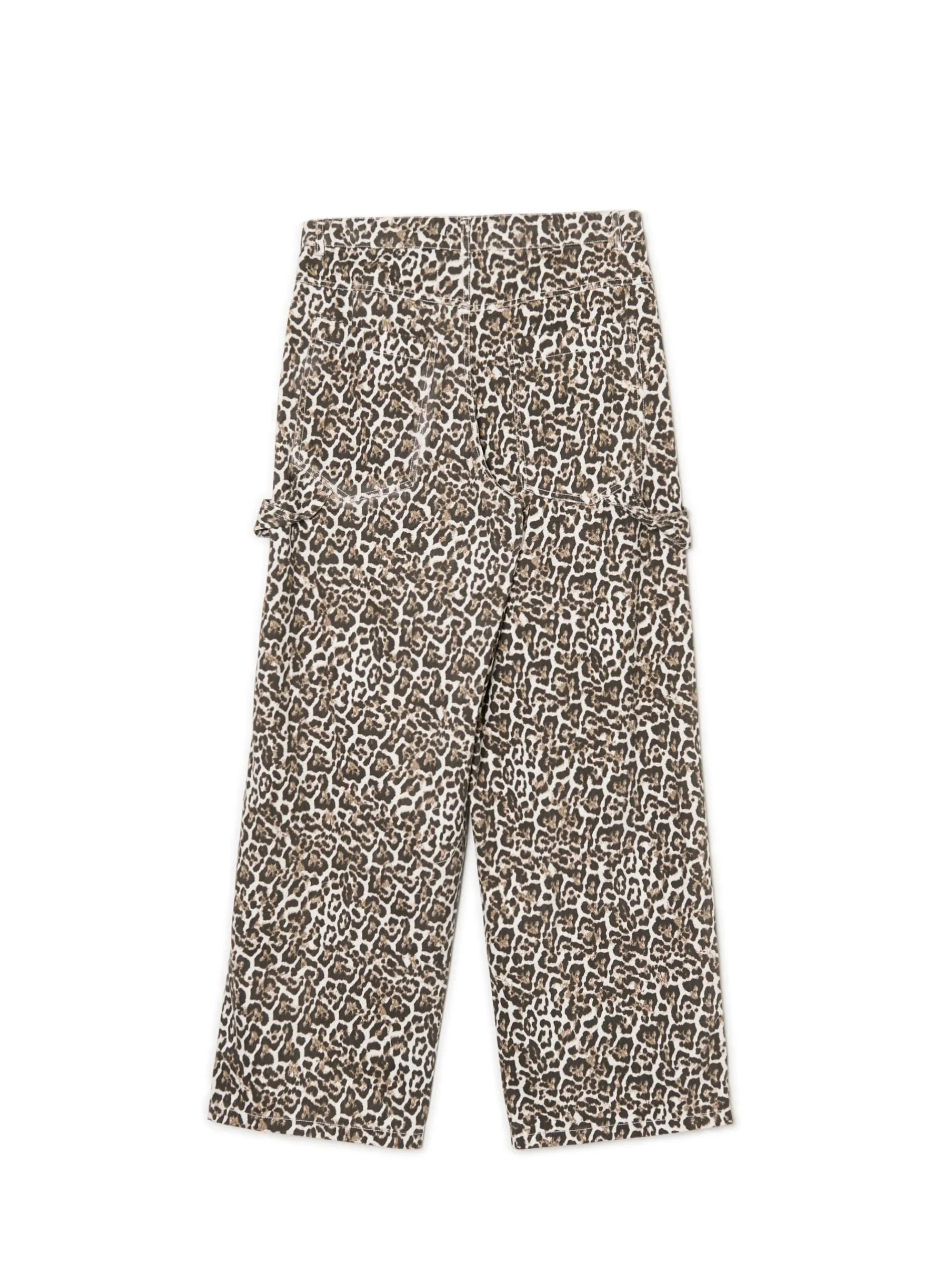 Cropp Spodnie|Sety*Spodnie baggy w panterkę