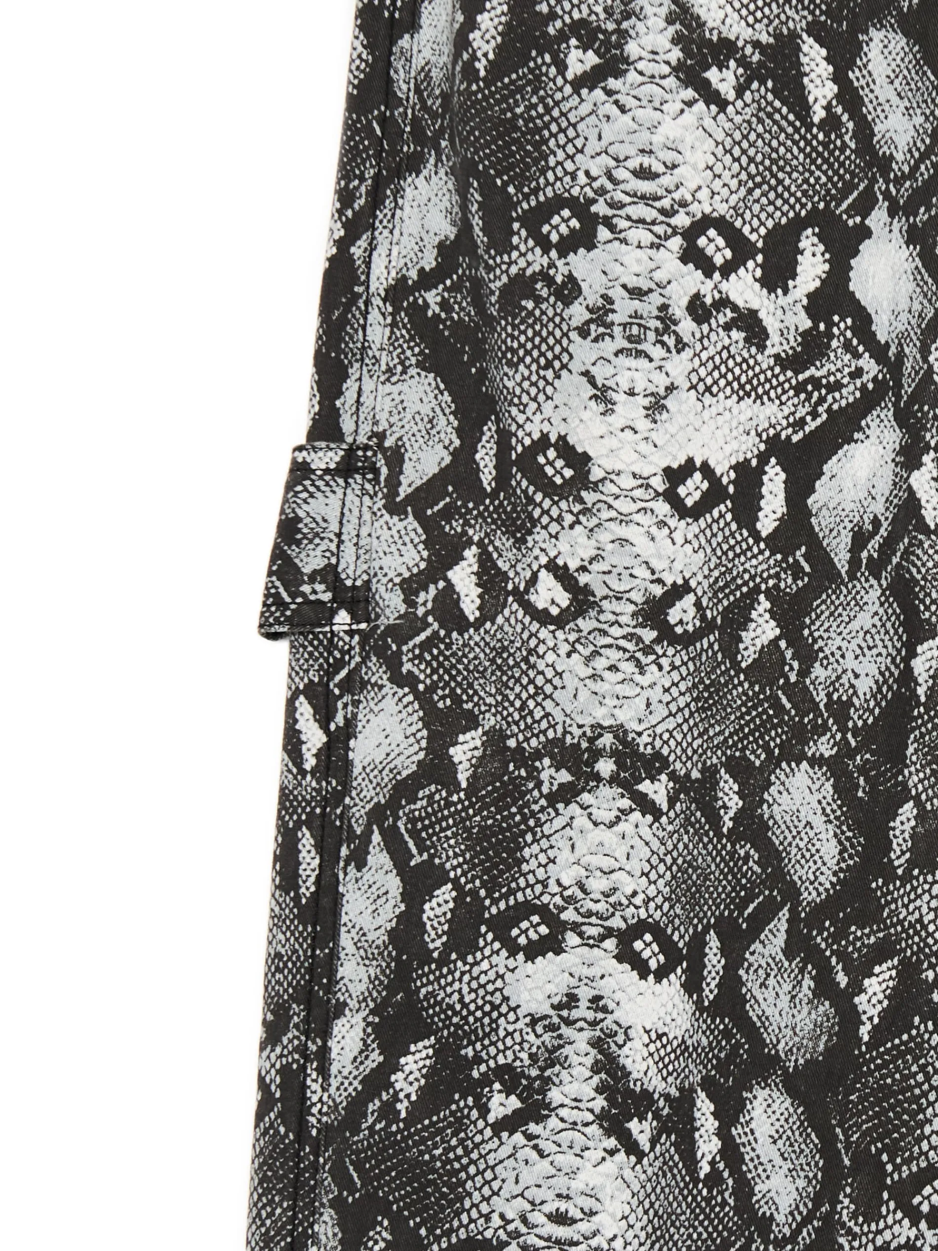 Cropp Spodnie*Spodnie baggy z wężowym motywem