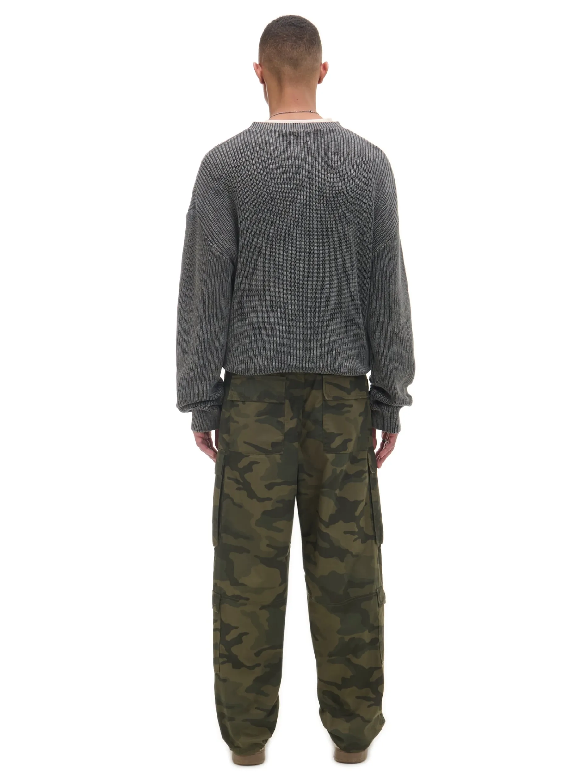 Cropp Spodnie*Spodnie cargo z motywem moro