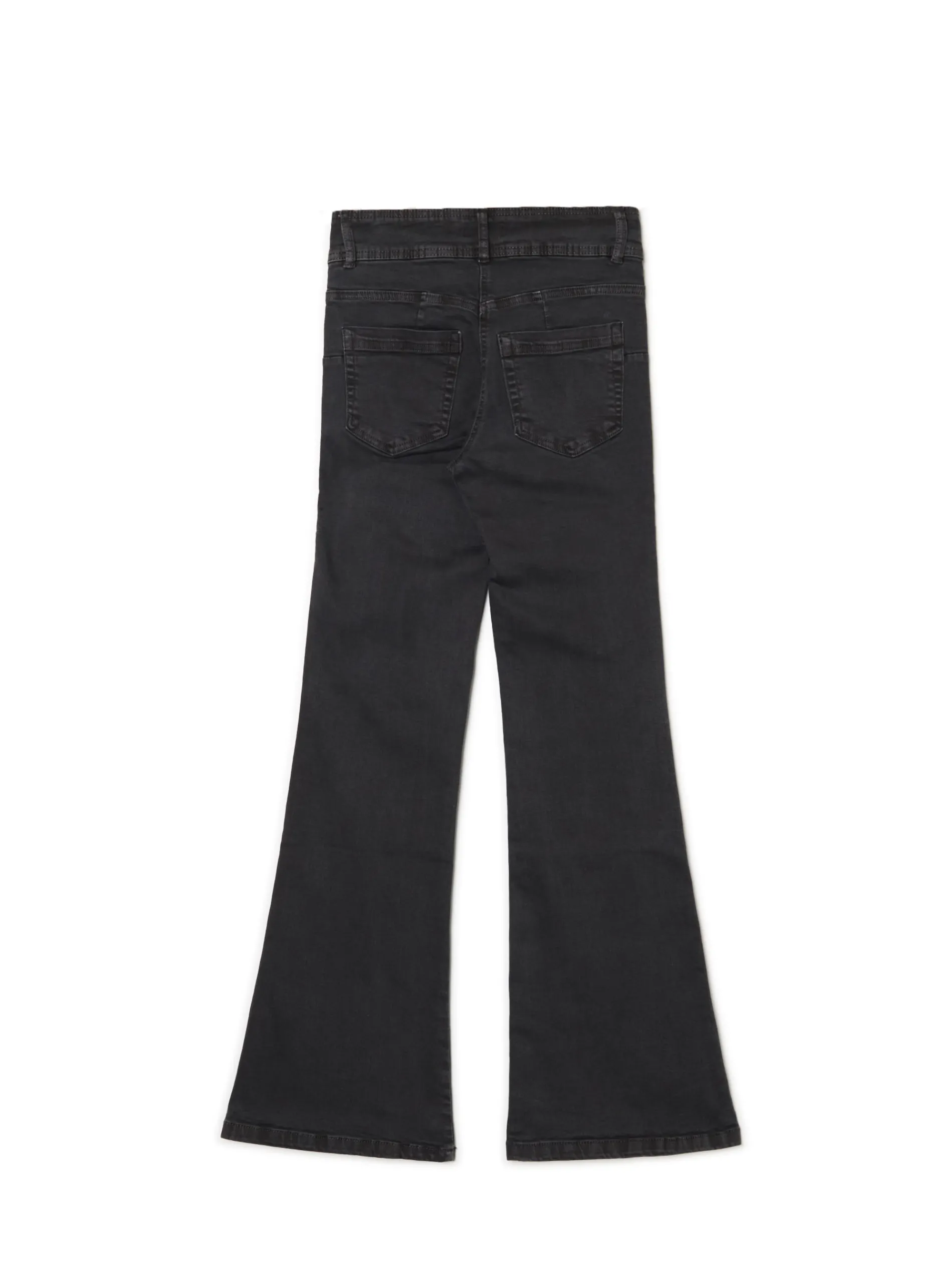 Cropp Spodnie*Spodnie flare z efektem sprania