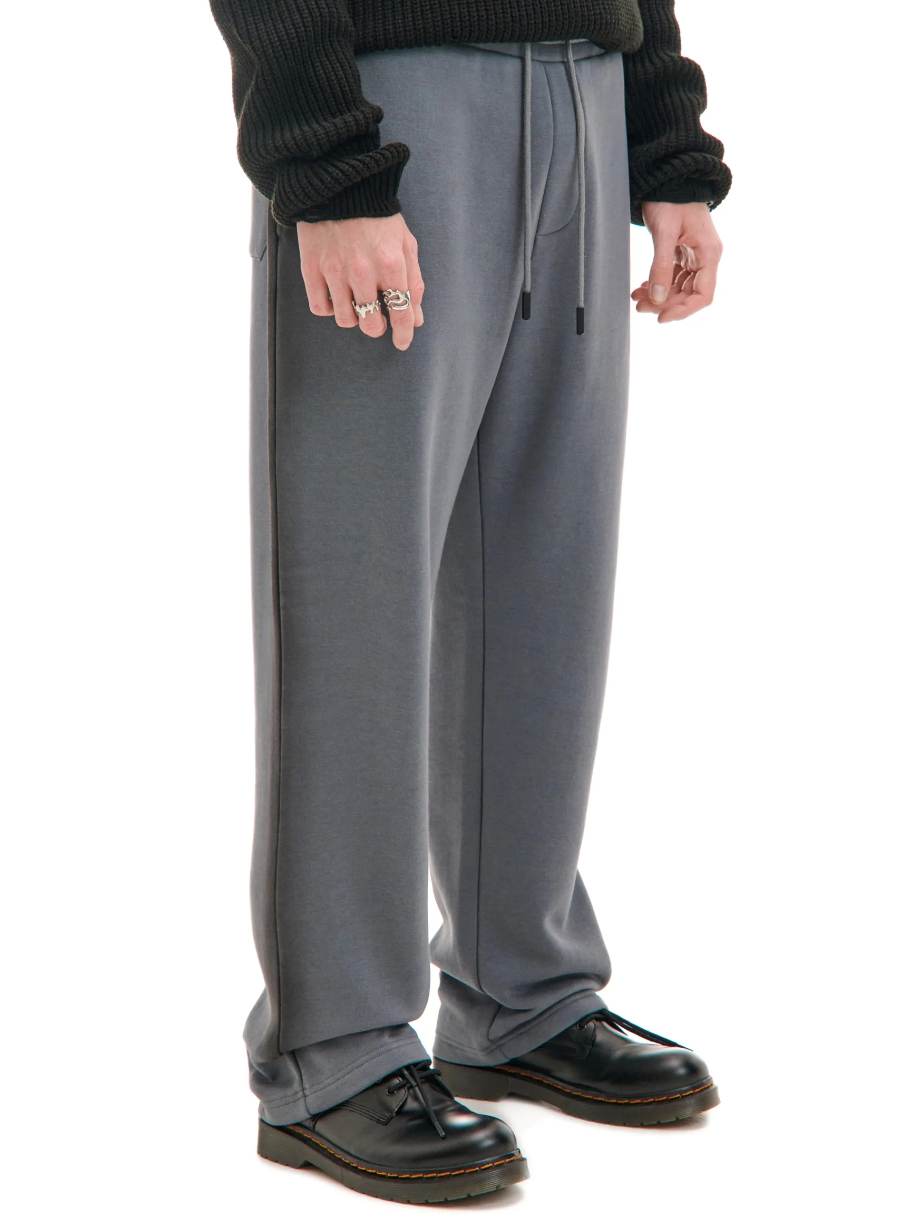 Cropp Baggy|Spodnie*Spodnie loose z lampasami